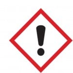 Adesivo Di Sicurezza Sostanze Nocive - Simbolo GHS Infiammabile - Diamante 75x75 Mm - Stickerzilla