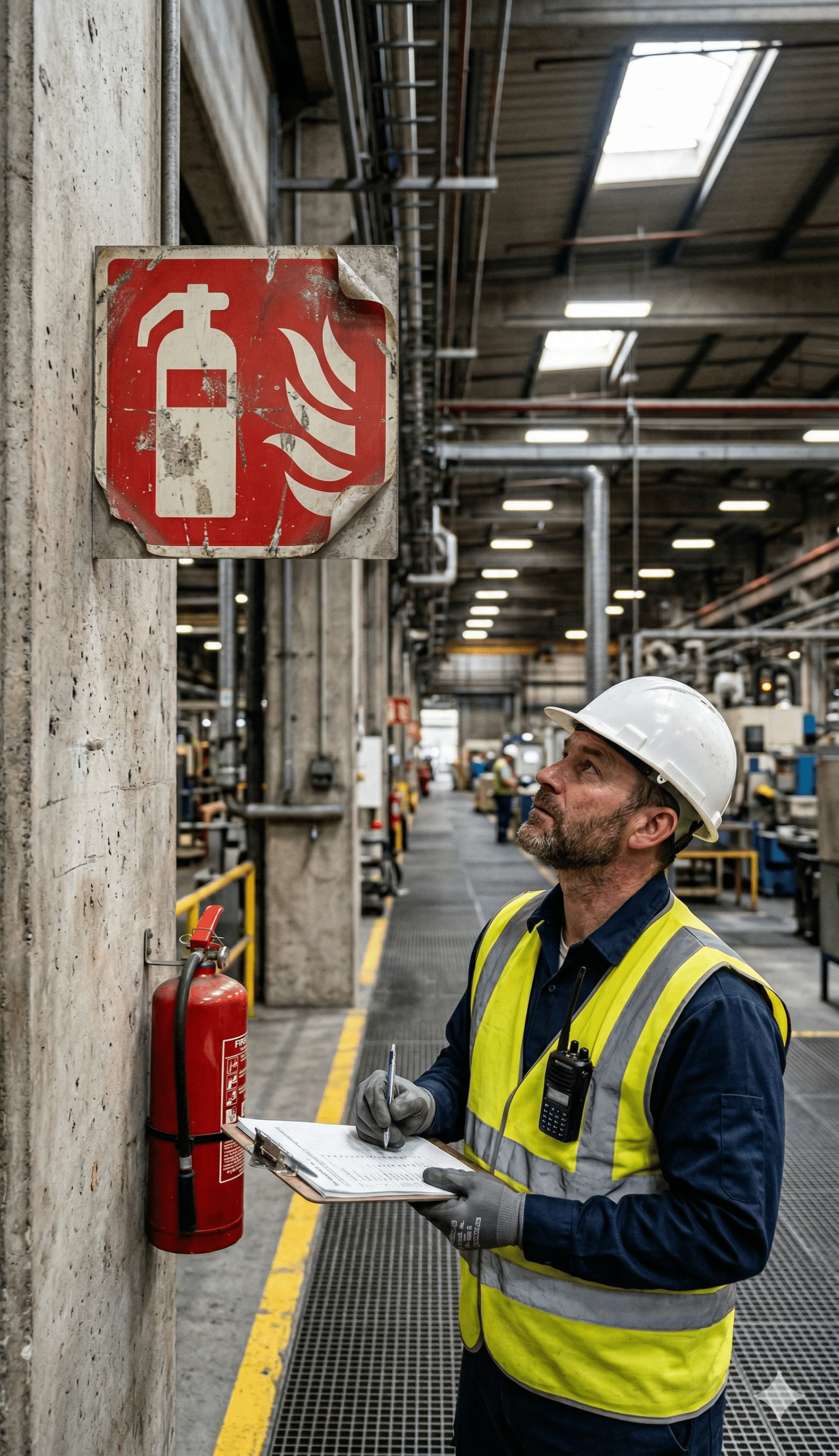 controllo_cartelli_manutenzione Cartelli antincendio ISO 7010 categoria F estintore - manutenzione cartelli